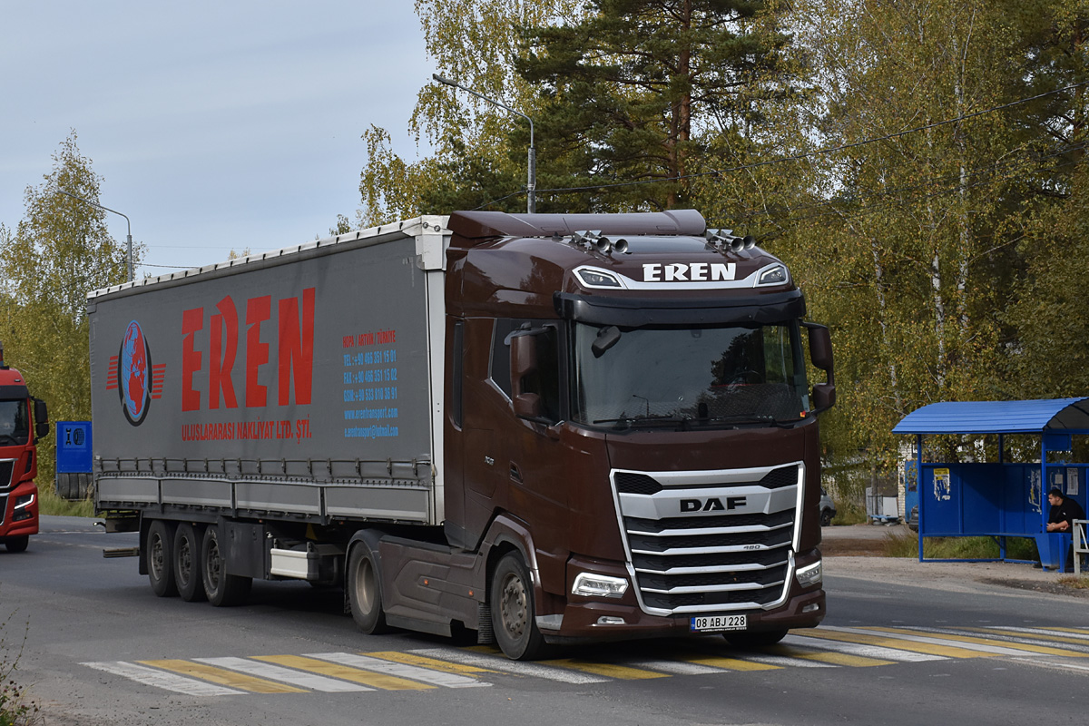 Турция, № 08 ABJ 228 — DAF ('2021) XG FT