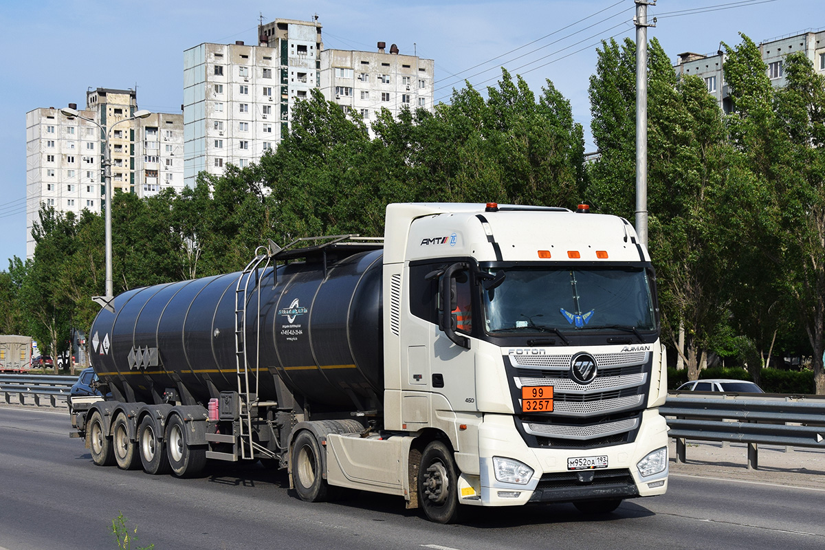 Краснодарский край, № М 952 ОА 193 — Foton Auman EST / EST-A (H5) BJ4189