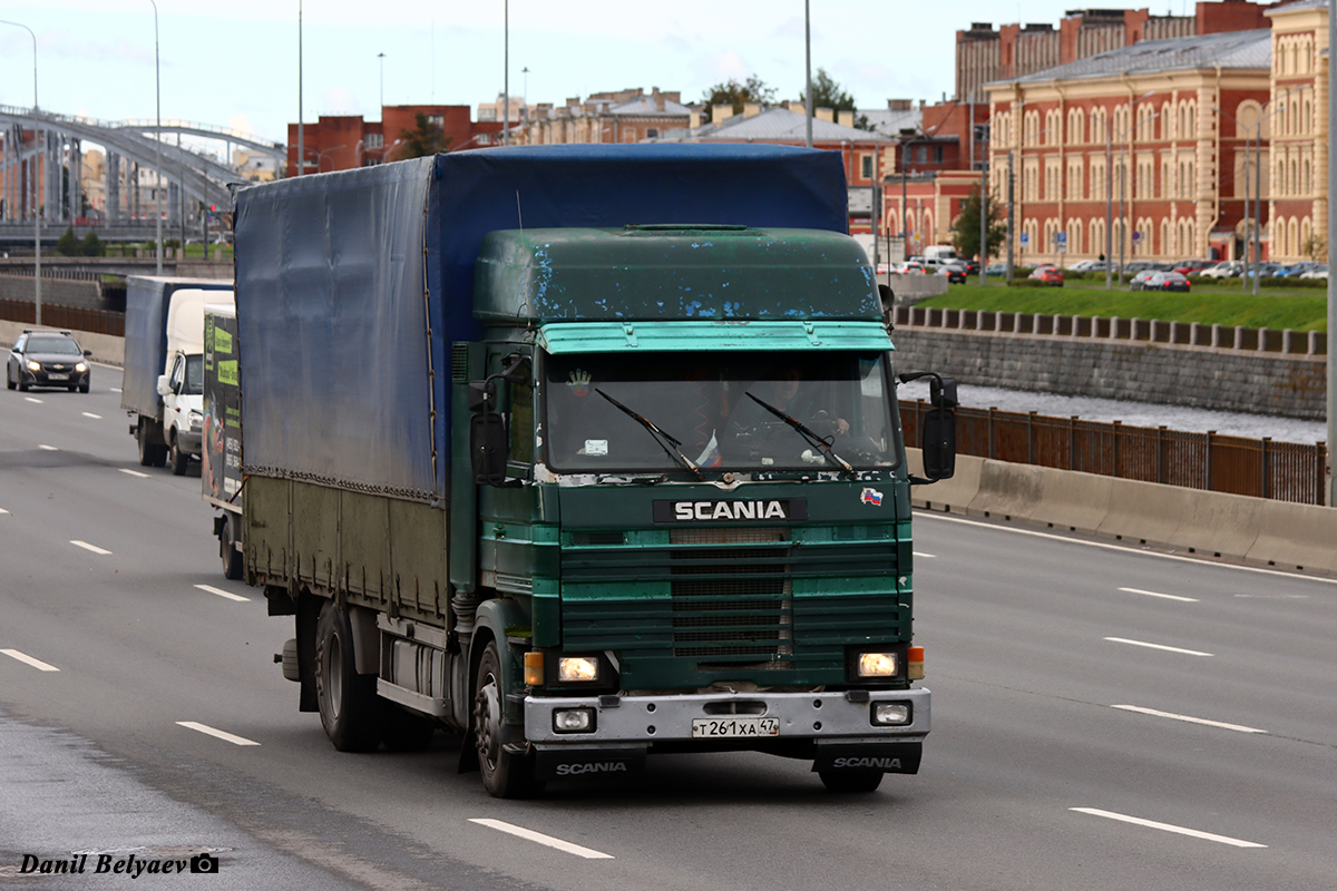 Ленинградская область, № Т 261 ХА 47 — Scania  (общая модель)