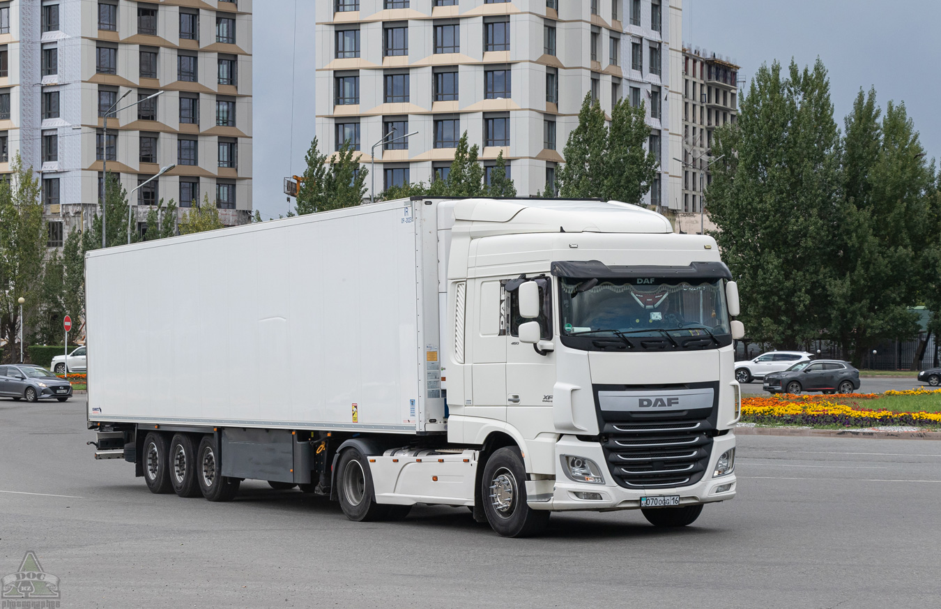 Восточно-Казахстанская область, № 070 OGG 16 — DAF XF Euro6 FT
