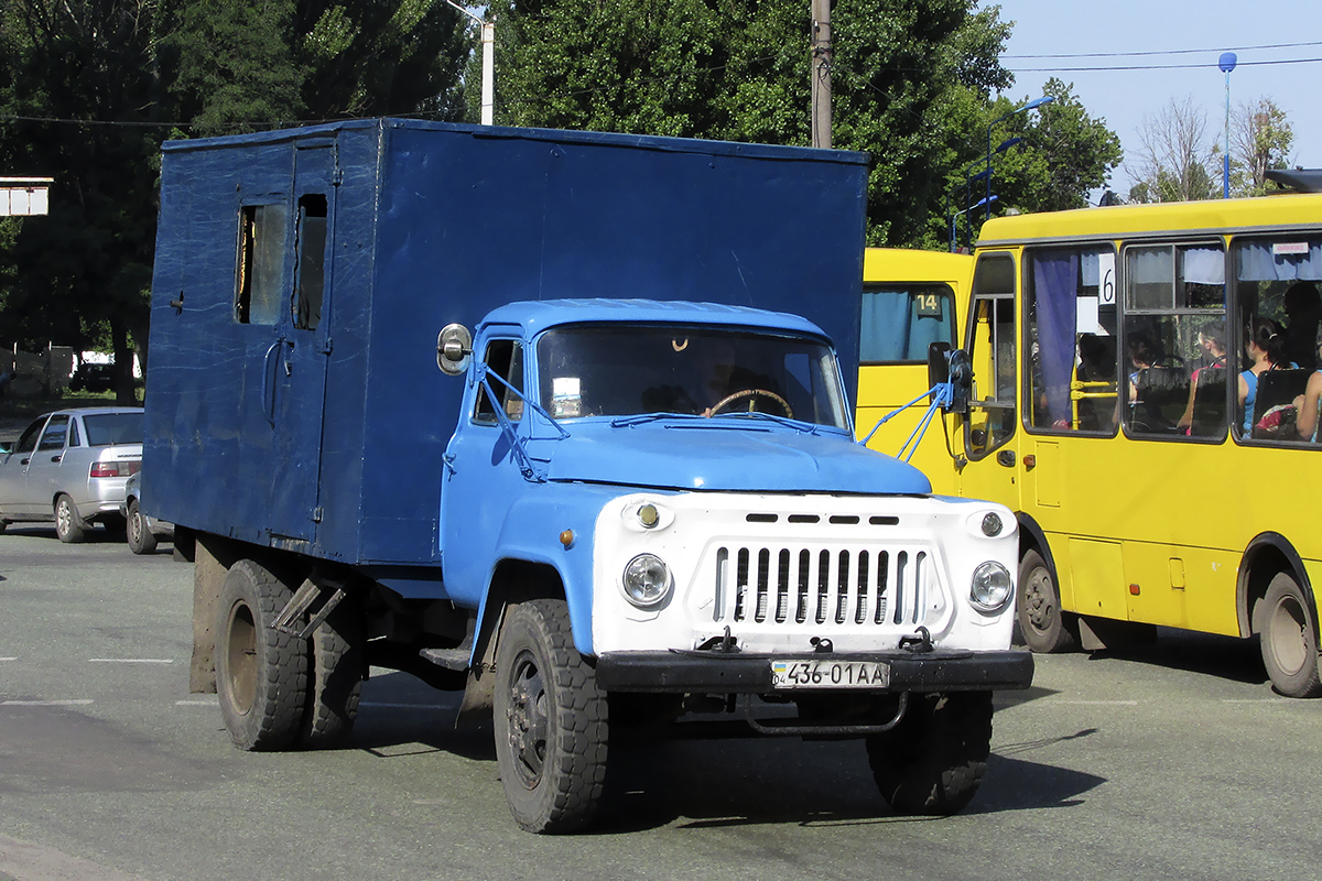 Днепропетровская область, № 436-01 АА — ГАЗ-53А