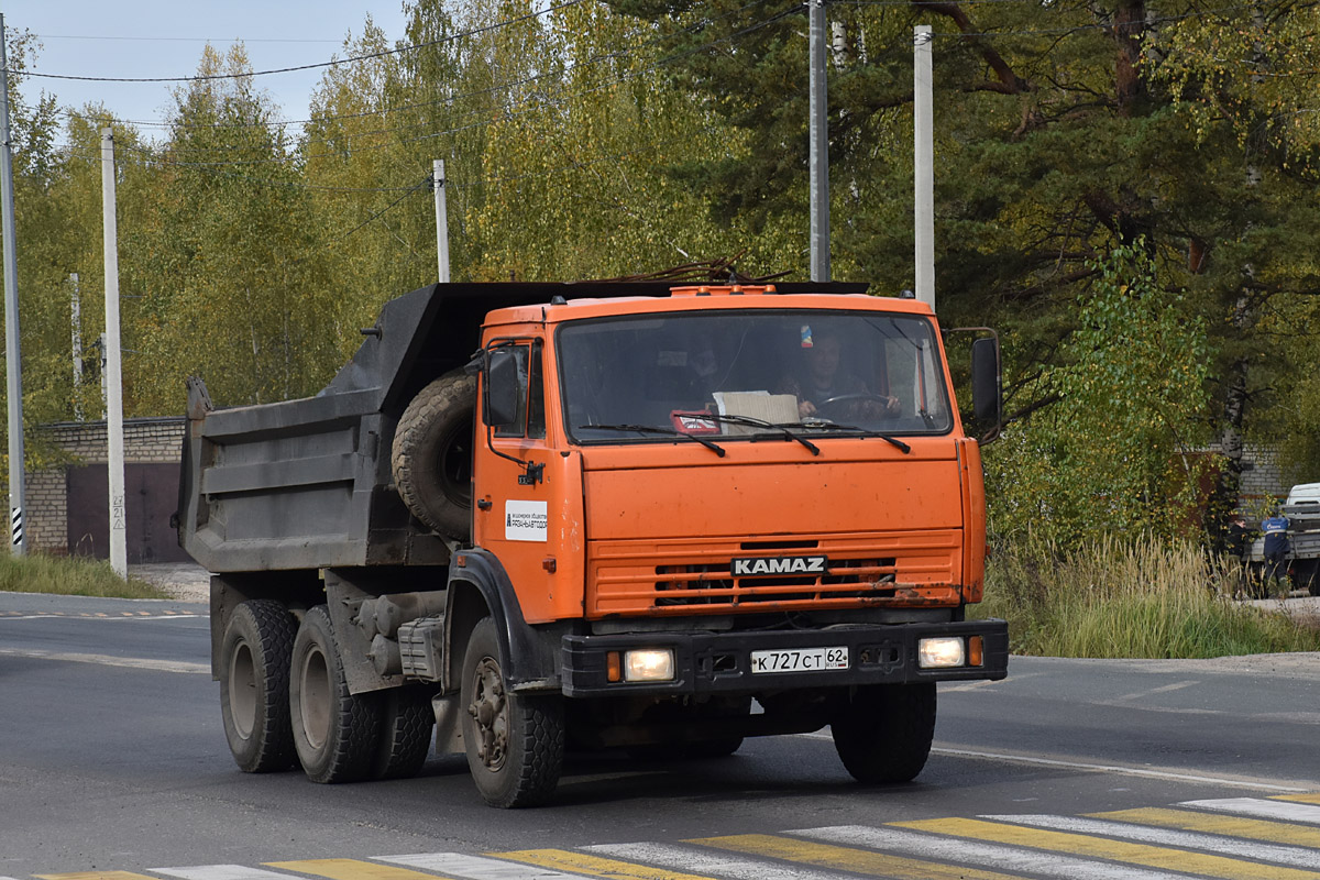 Рязанская область, № К 727 СТ 62 — КамАЗ-55111 [551110]
