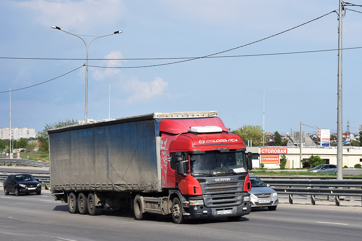 Самарская область, № В 082 ТН 763 — Scania ('2004) P340