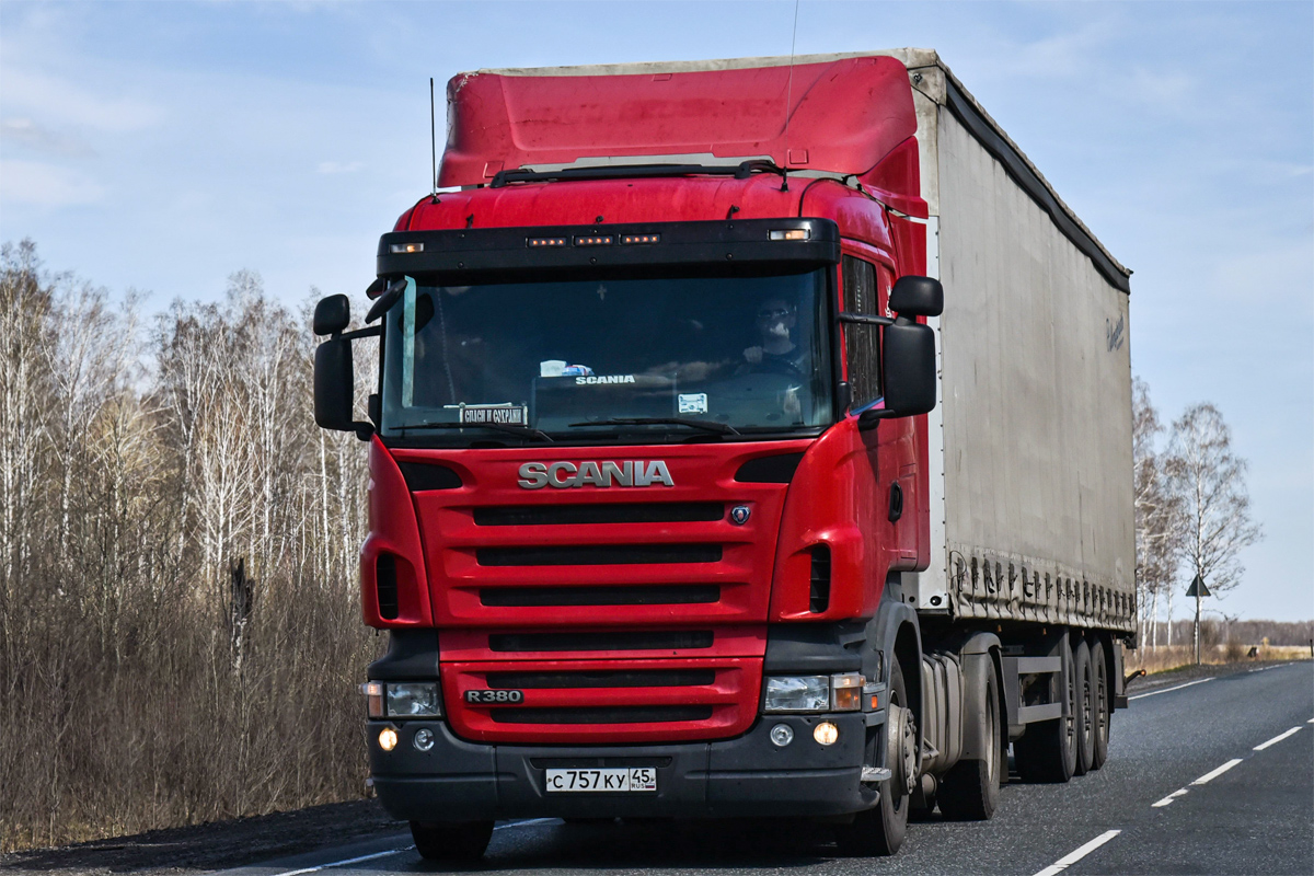 Курганская область, № С 757 КУ 45 — Scania ('2004) R380