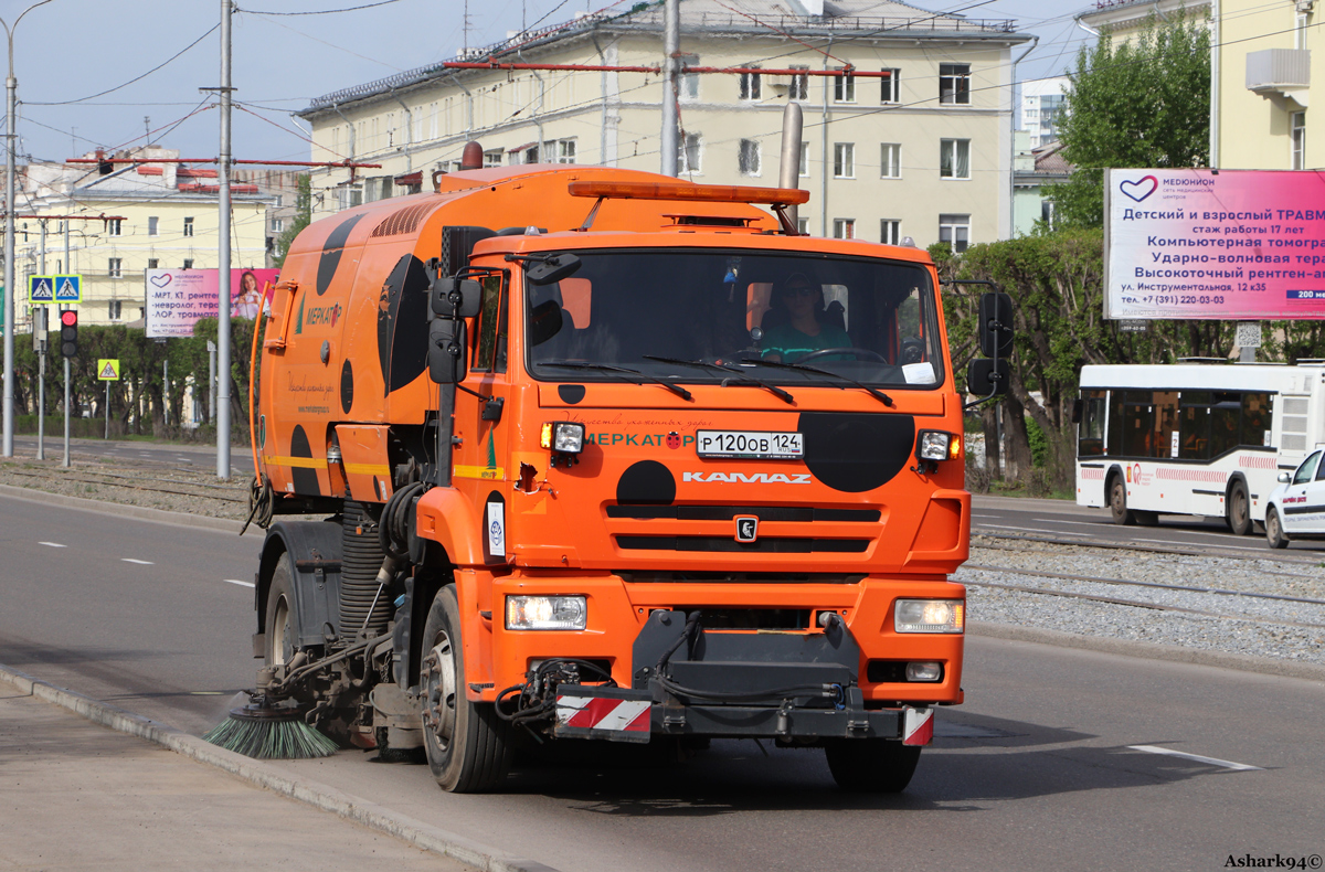 Красноярский край, № Р 120 ОВ 124 — КамАЗ-53605-A5(48)