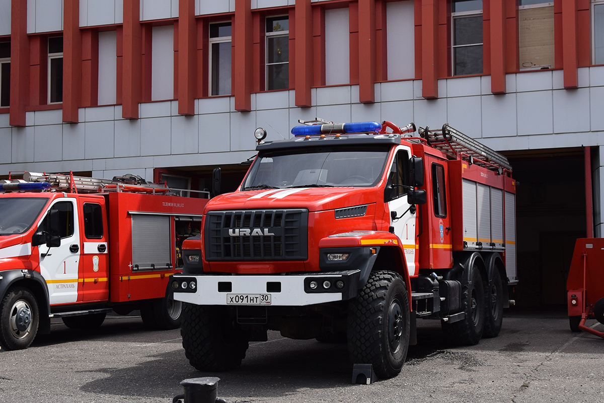 Астраханская область, № Х 091 НТ 30 — Урал NEXT 5557-72