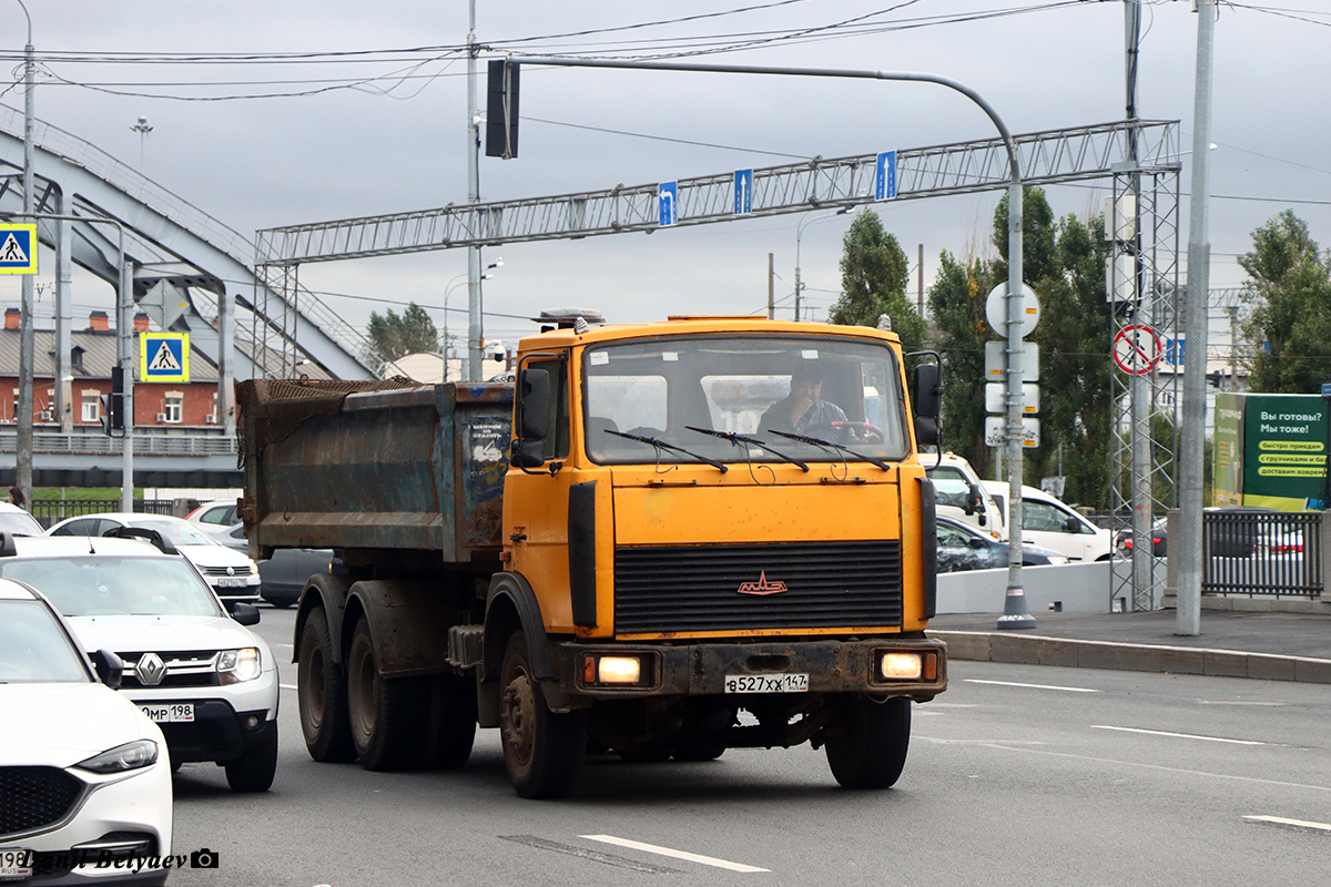Ленинградская область, № В 527 ХХ 147 — МАЗ-6303A3