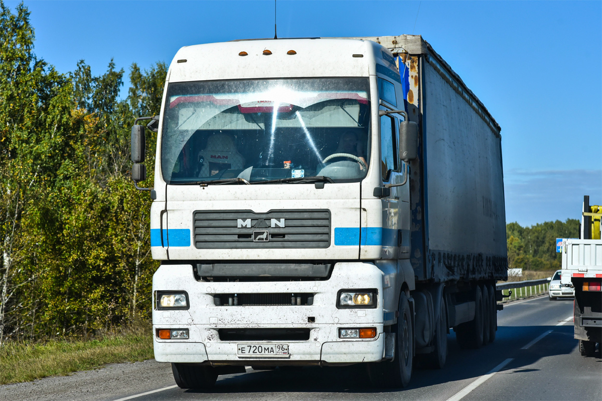 Свердловская область, № Е 720 МА 96 — MAN TGA 18.510