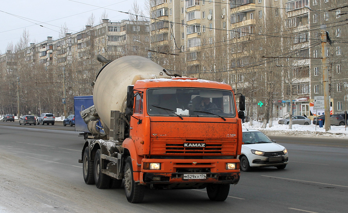 Челябинская область, № М 529 КУ 174 — КамАЗ-6520 [652000]