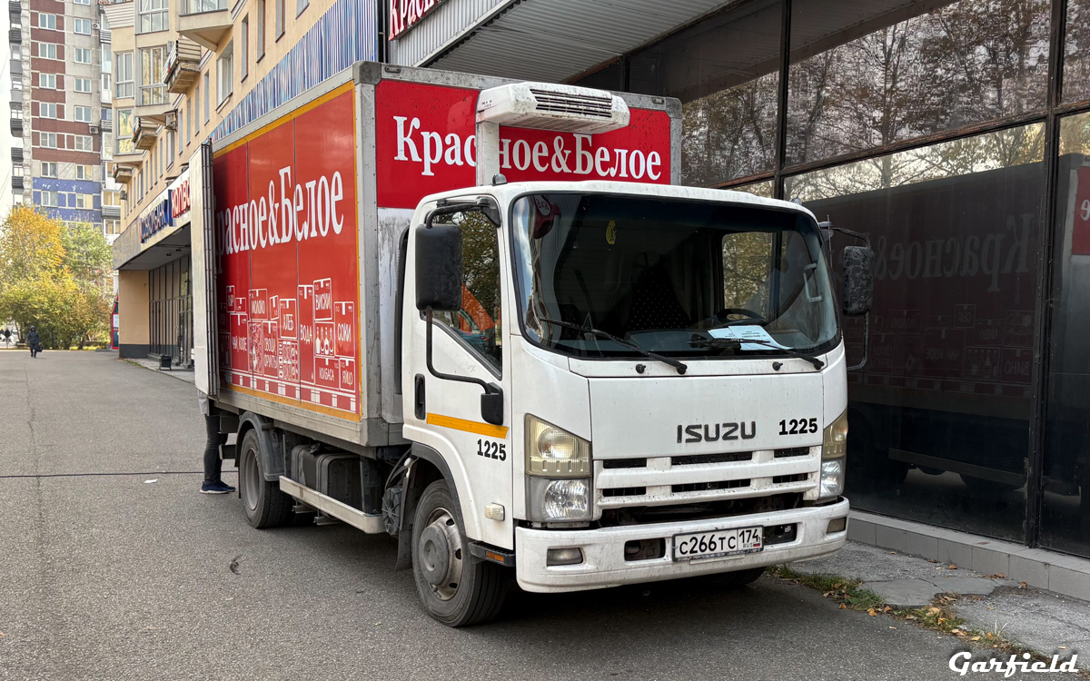 Новосибирская область, № 1225 — Isuzu NPR75 [Z7X]