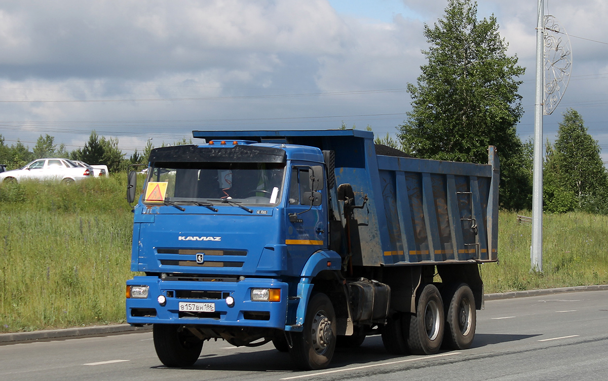 Челябинская область, № В 157 ВН 186 — КамАЗ-6522-RG [65220G-R]