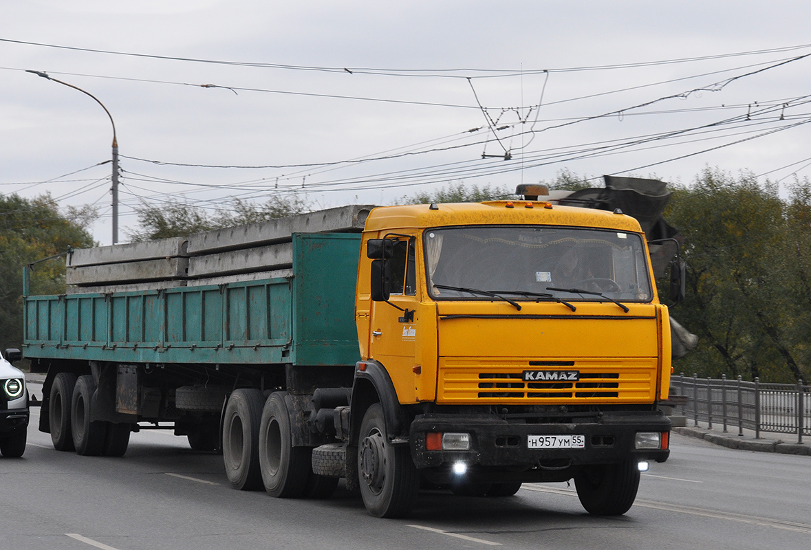 Омская область, № Н 957 УМ 55 — КамАЗ-54115-15 [54115R]