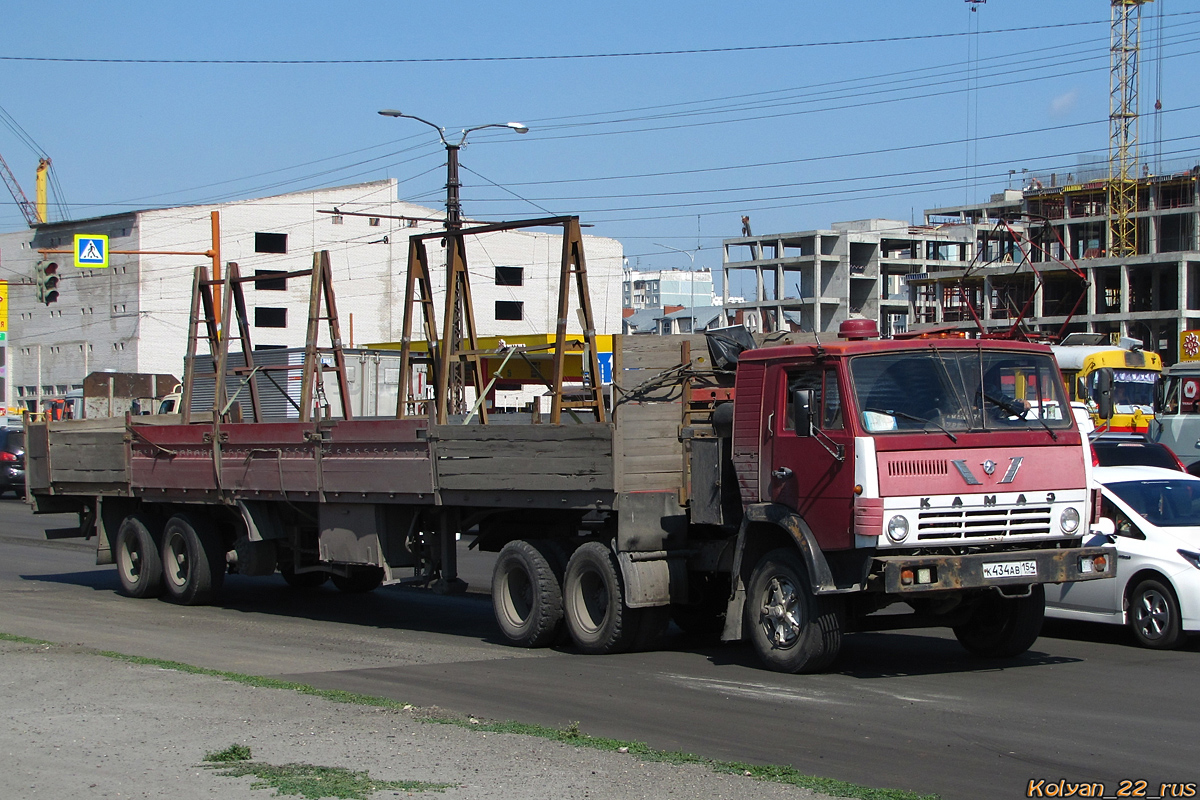 Алтайский край, № К 434 АВ 154 — КамАЗ-5410