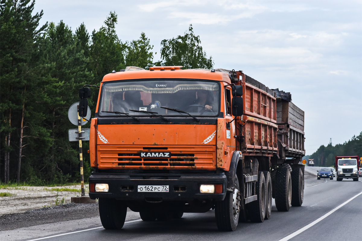Тюменская область, № О 162 РС 72 — КамАЗ-65115-15 [65115R]