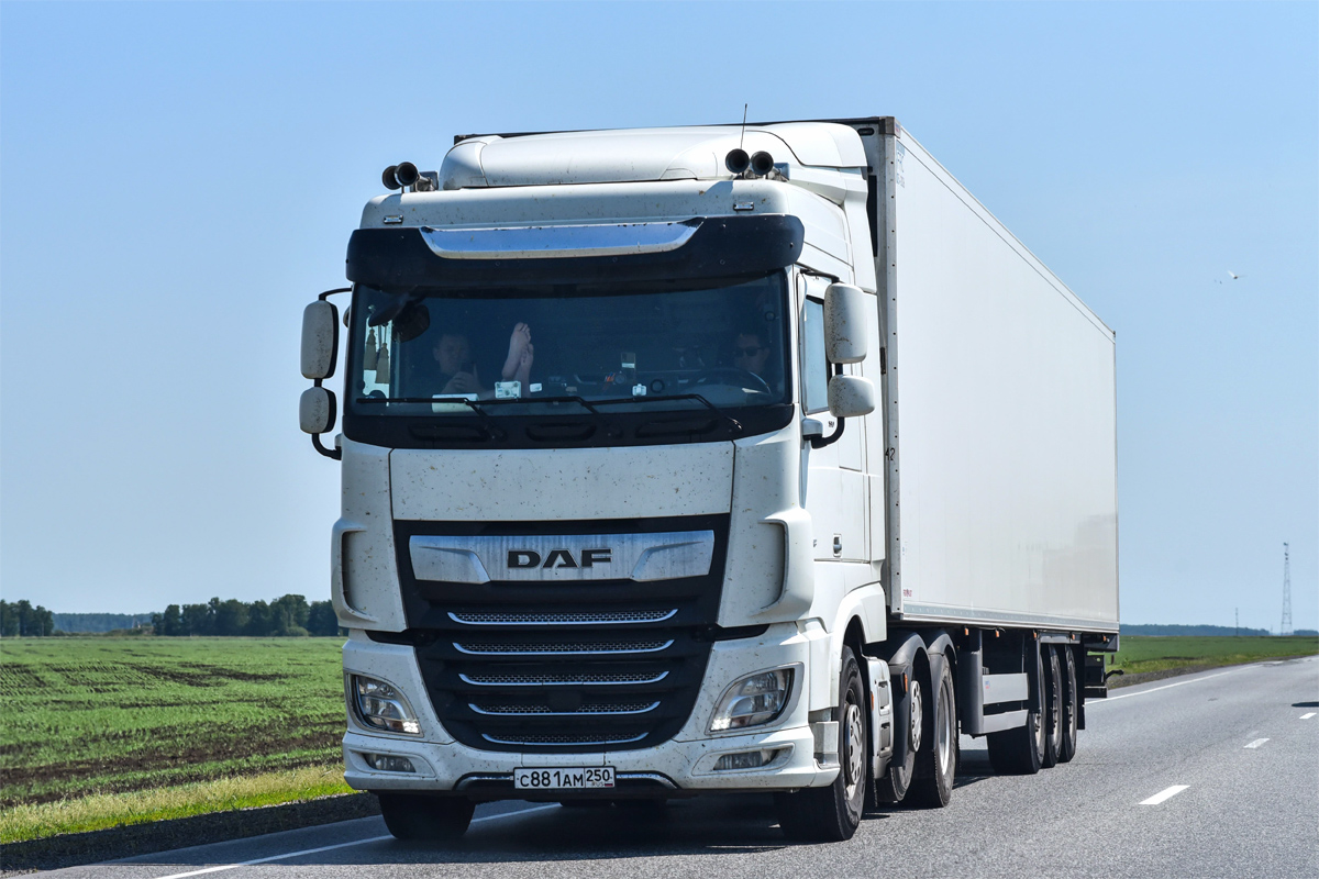 Московская область, № С 881 АМ 250 — DAF XF Euro6 FT