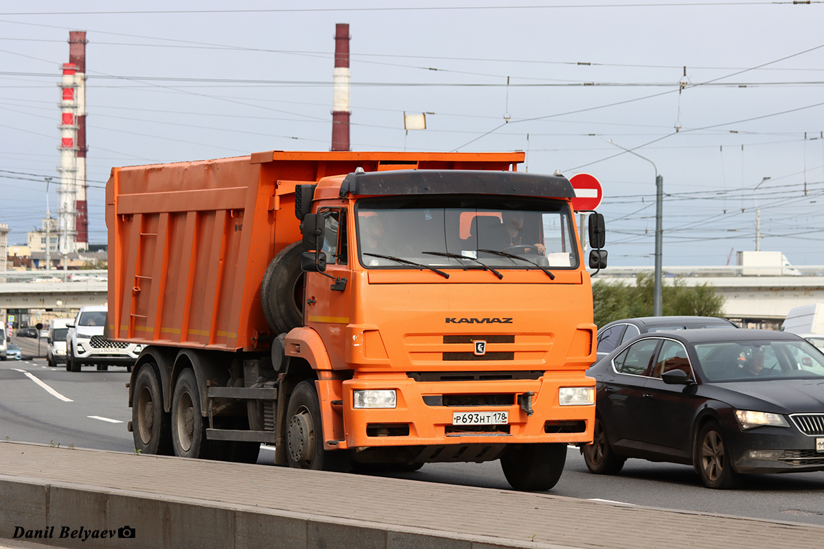 Санкт-Петербург, № Р 693 НТ 178 — КамАЗ-6520-73
