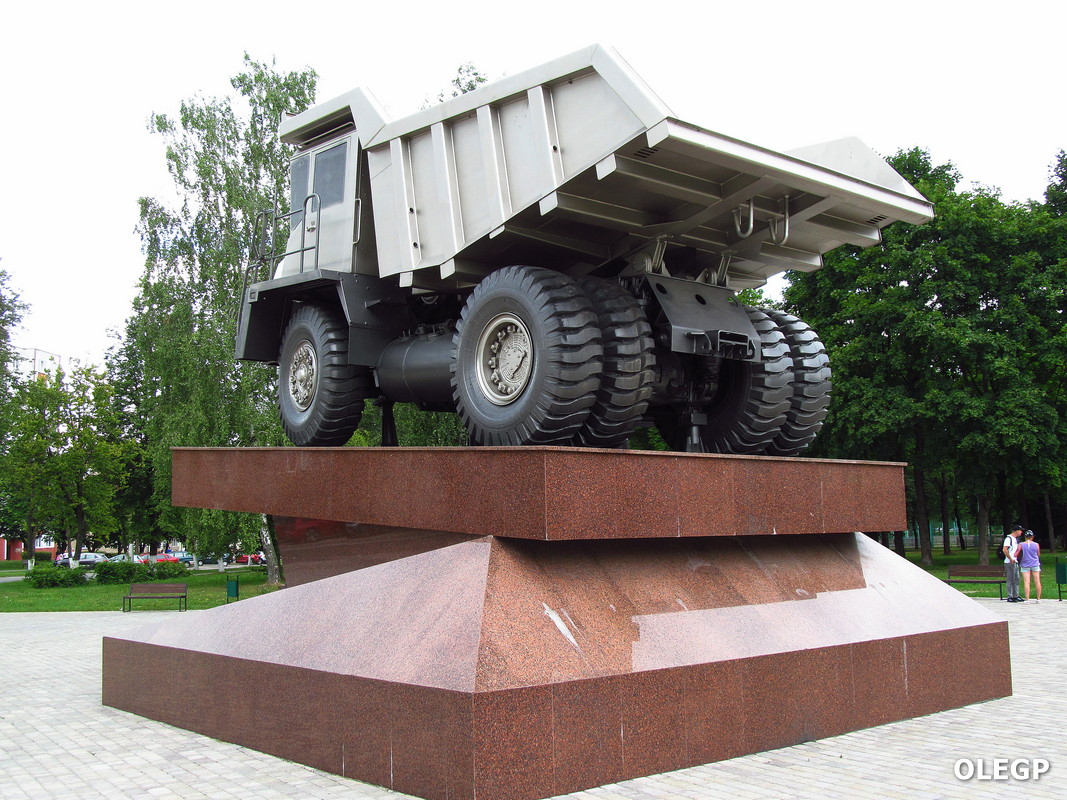 Минская область, № (BY-5) Б/Н 0056 — БелАЗ-7540; Минская область — Автомобили на постаментах; Техника на постаментах, памятники (Минская область); Минская область — День открытых дверей БЕЛАЗ-2025