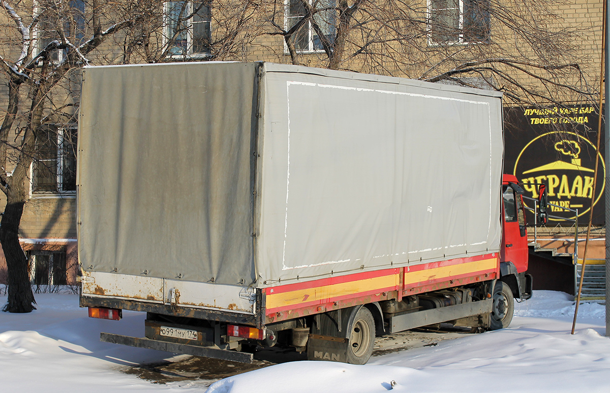 Челябинская область, № О 991 МУ 174 — MAN LE (общая модель)