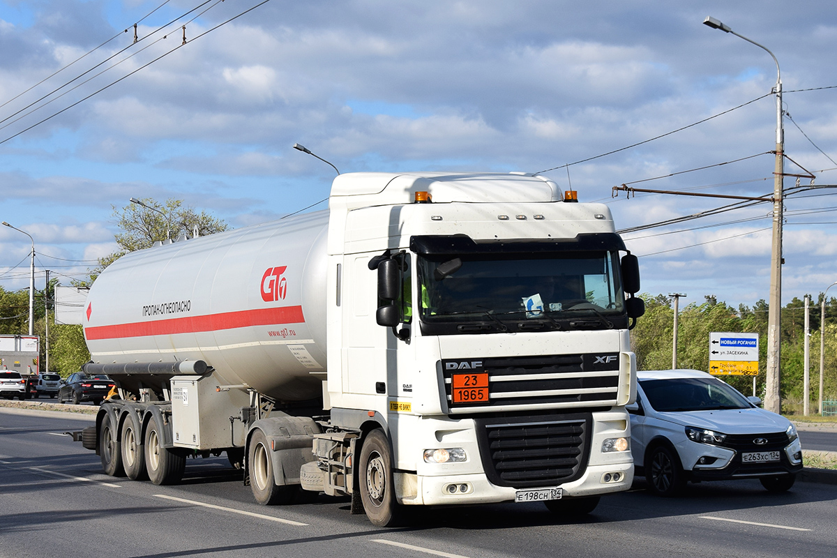 Волгоградская область, № Е 198 СН 134 — DAF XF105 FT