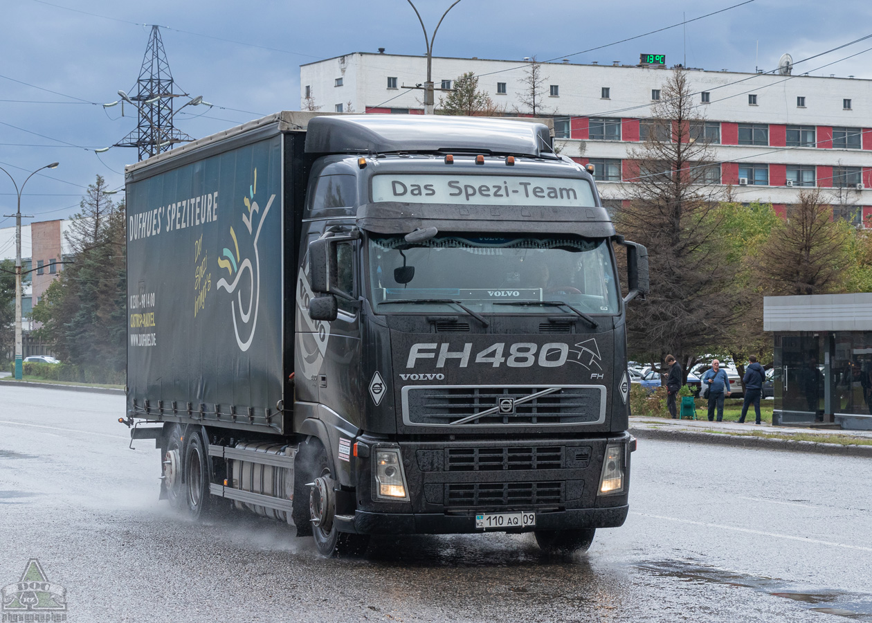 Карагандинская область, № 110 AQ 09 — Volvo ('2002) FH12.480