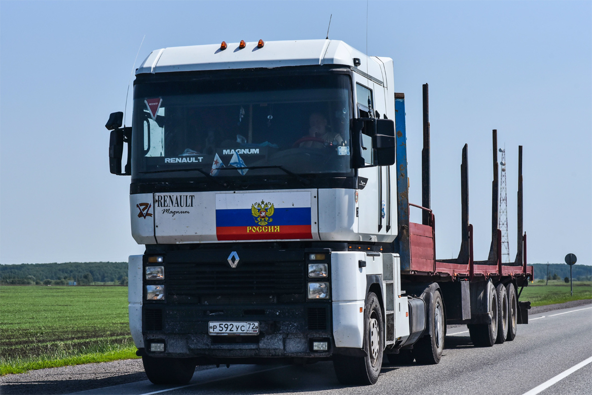 Тюменская область, № Р 592 УС 72 — Renault Magnum Integral ('1997)