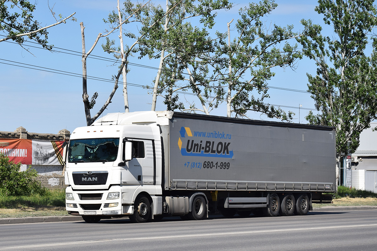 Ленинградская область, № В 191 ХР 47 — MAN TGX ('2007) 18.440