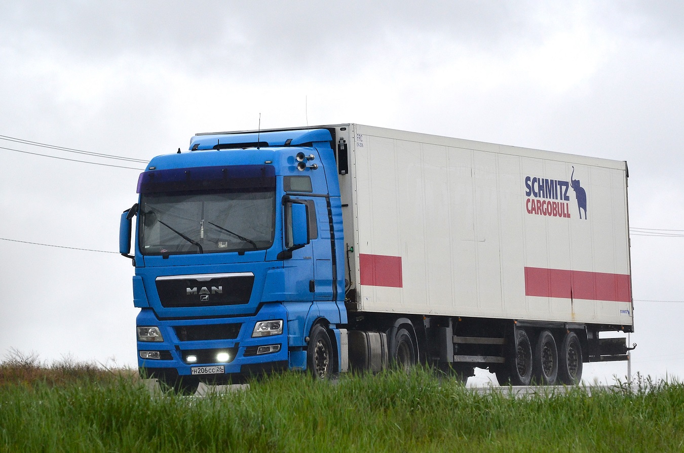 Ставропольский край, № Н 206 СС 26 — MAN TGX ('2007) 18.540