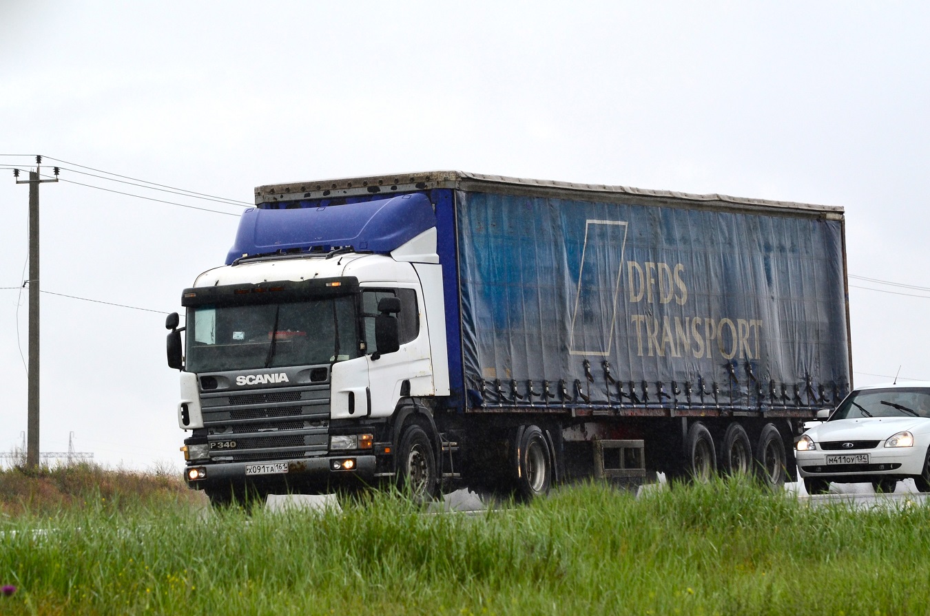 Ростовская область, № Х 091 ТА 161 — Scania ('2004) P340