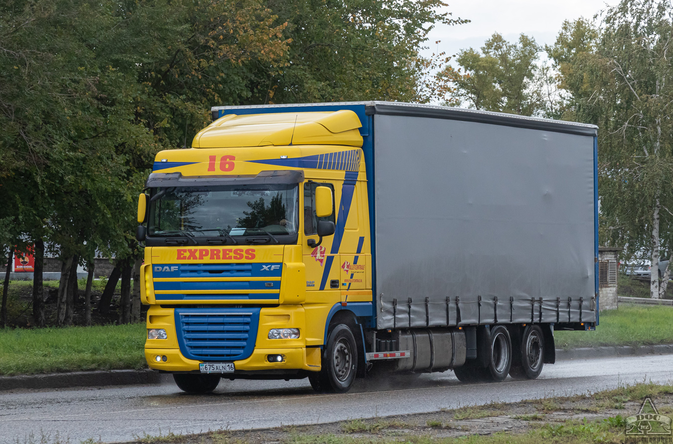 Восточно-Казахстанская область, № 675 ALN 16 — DAF XF105 FAR