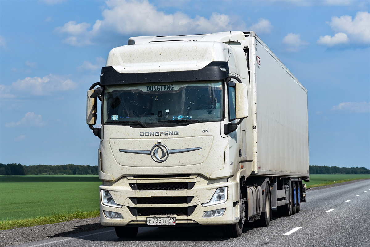 Тверская область, № Р 735 ТР 69 — Dongfeng GX DFH4180