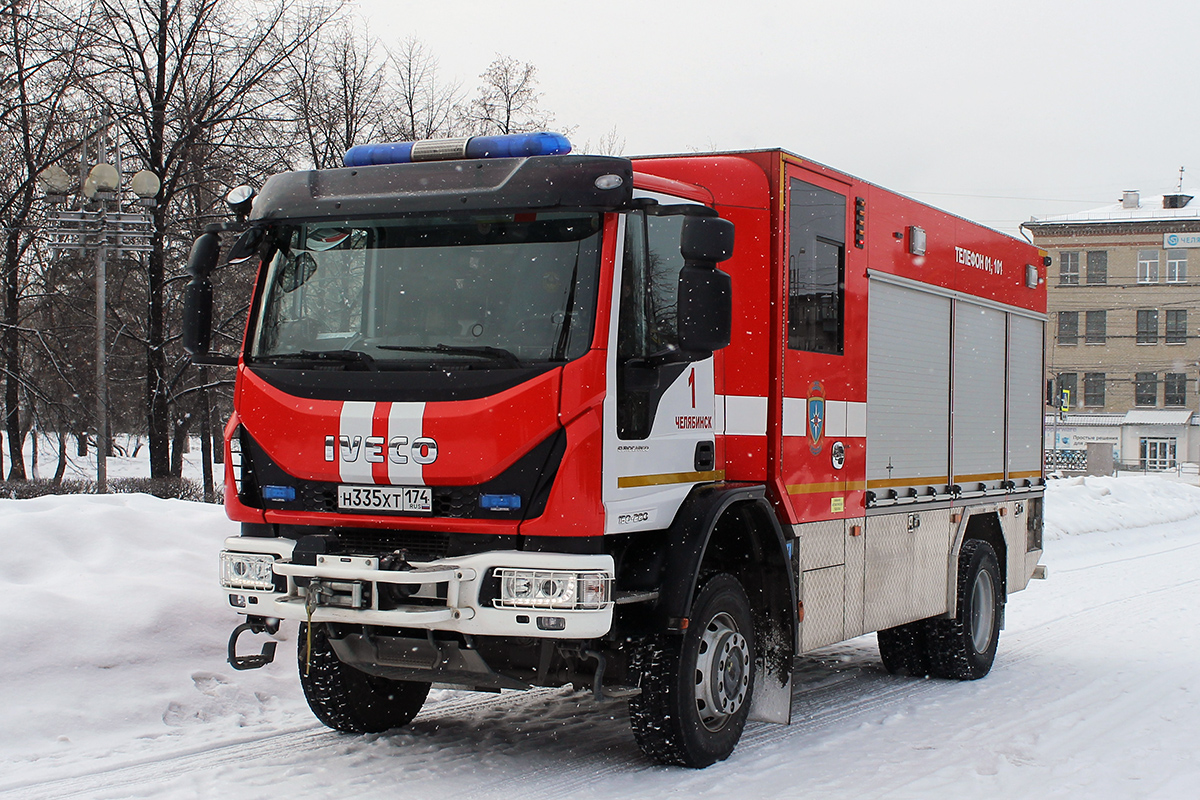 Челябинская область, № Н 335 ХТ 174 — IVECO-AMT EuroCargo ('2015)