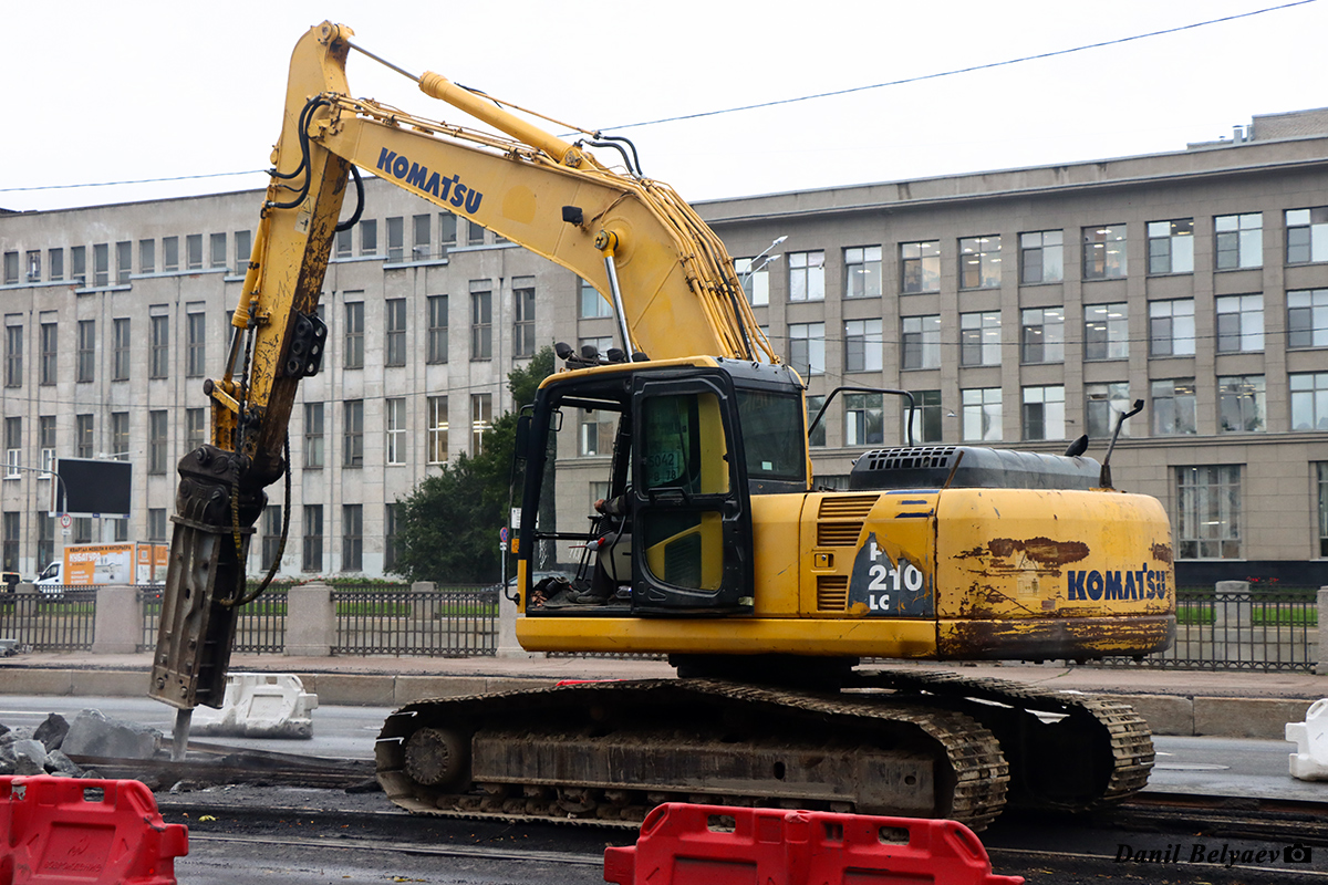 Санкт-Петербург, № 5042 РВ 78 — Komatsu PC210