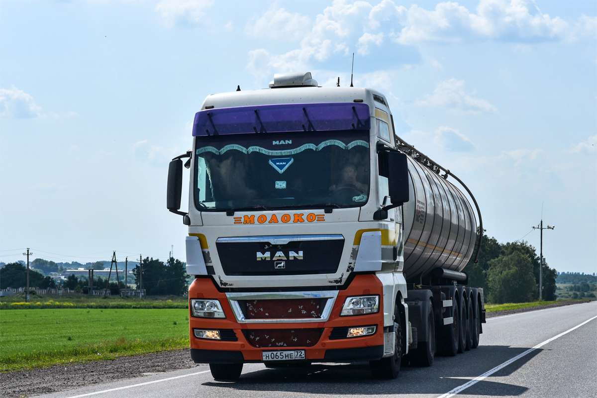 Тюменская область, № Н 065 НЕ 72 — MAN TGX ('2007) 18.400
