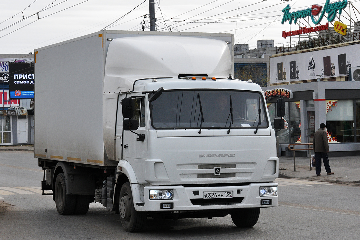 Омская область, № А 326 РА 155 — КамАЗ-4308 (общая модель)