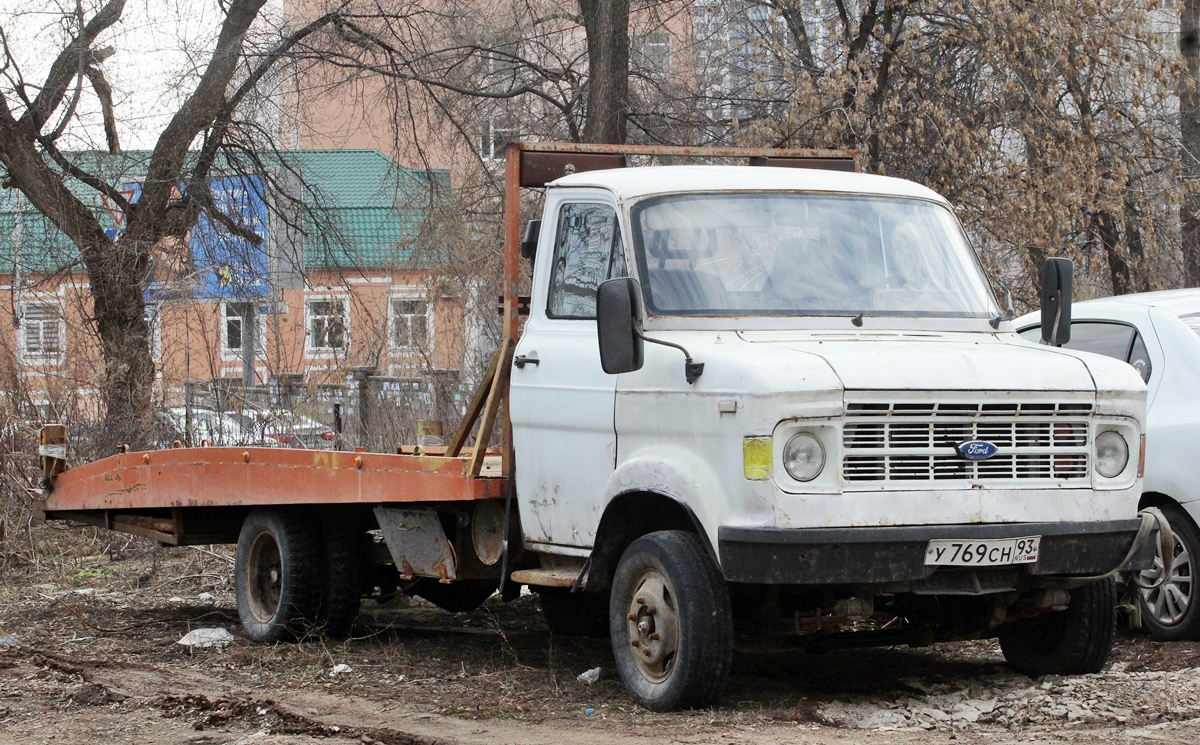 Краснодарский край, № У 769 СН 93 — Ford (общая модель)