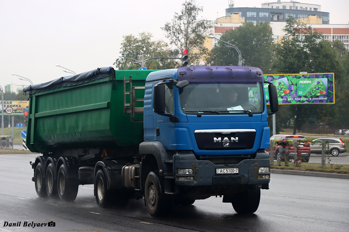 Минск, № АС 5100-7 — MAN TGS (общая модель)
