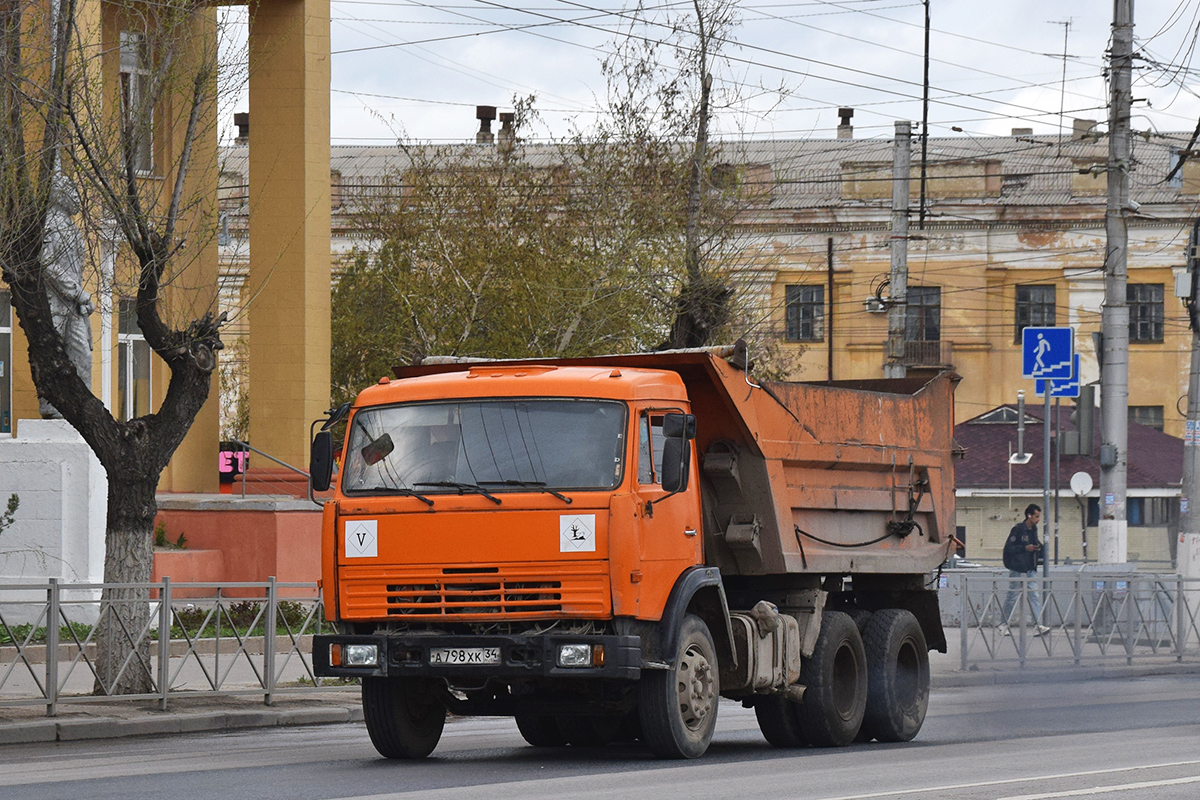 Волгоградская область, № А 798 ХК 34 — КамАЗ-55111-13 [55111N]