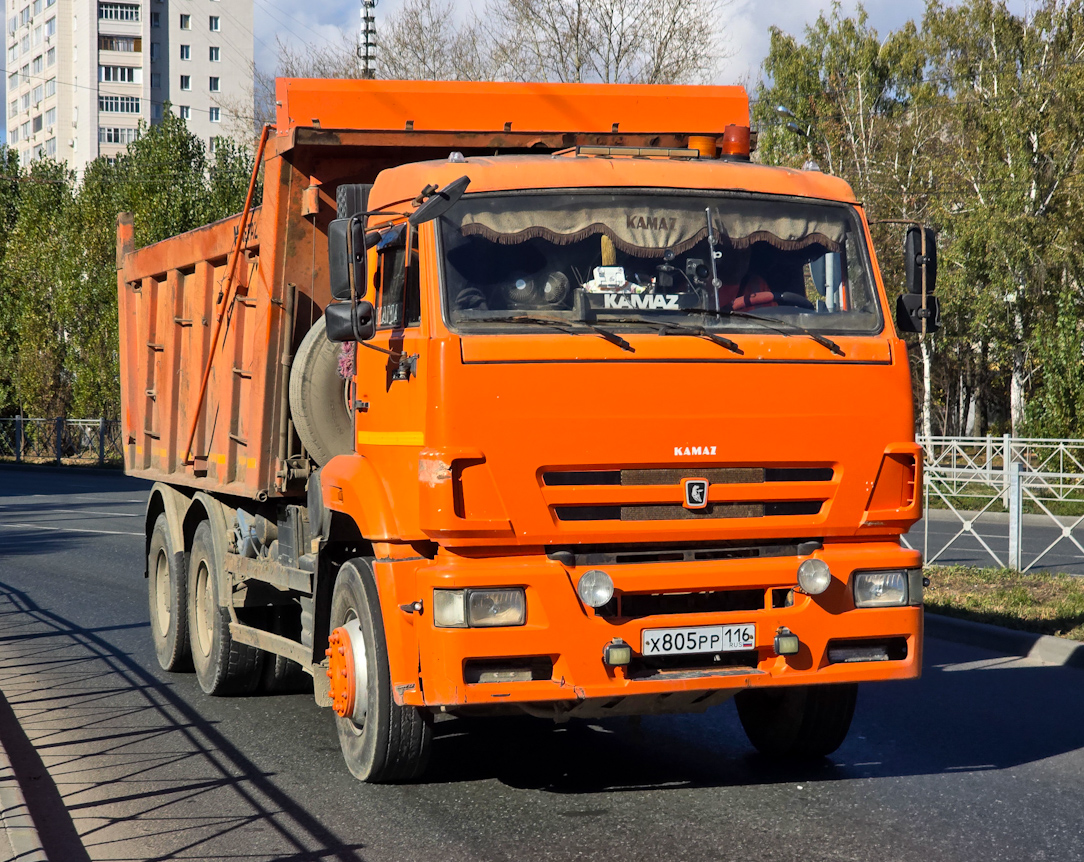 Татарстан, № Х 805 РР 116 — КамАЗ-6520-43