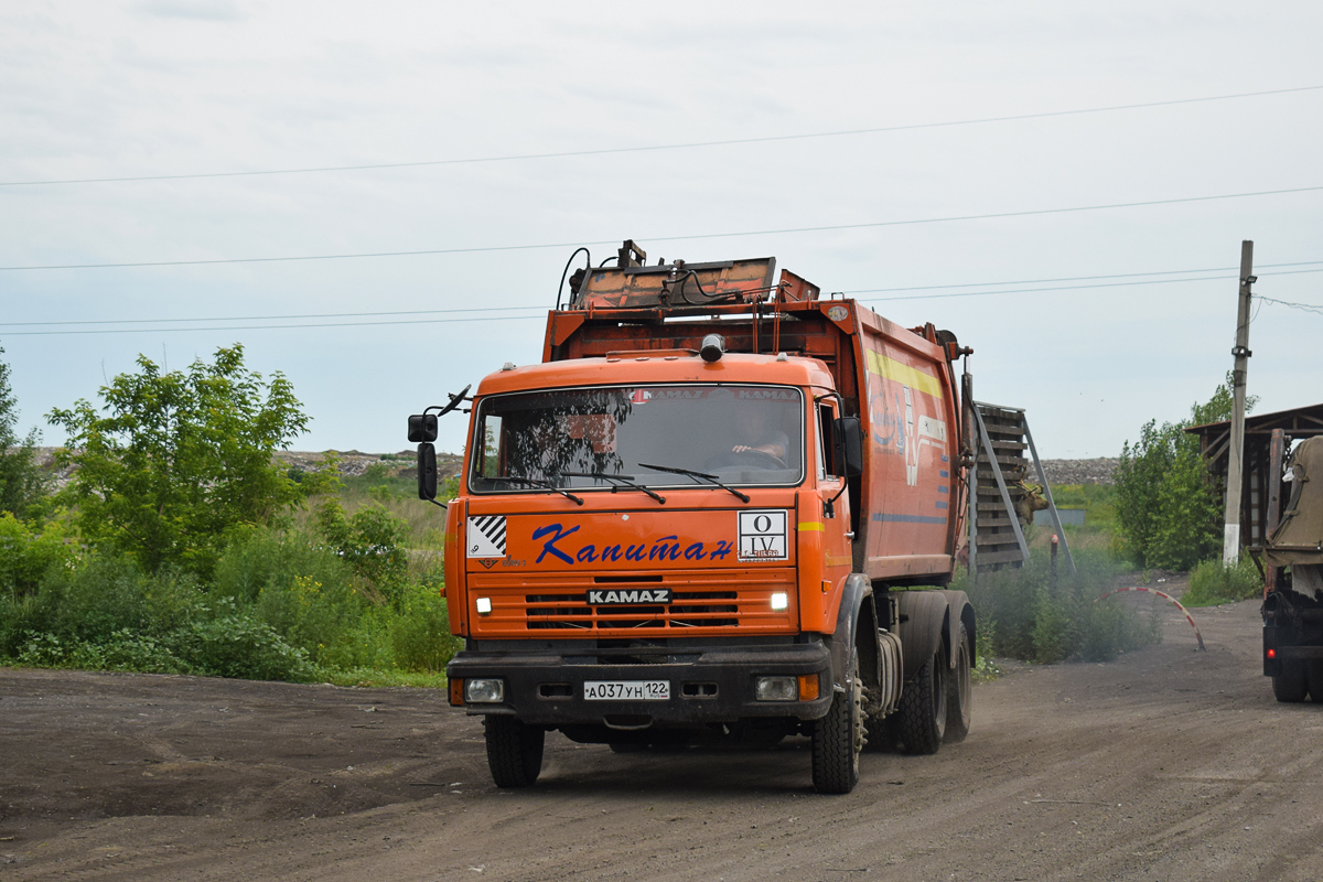 Алтайский край, № А 037 УН 122 — КамАЗ-65115-62
