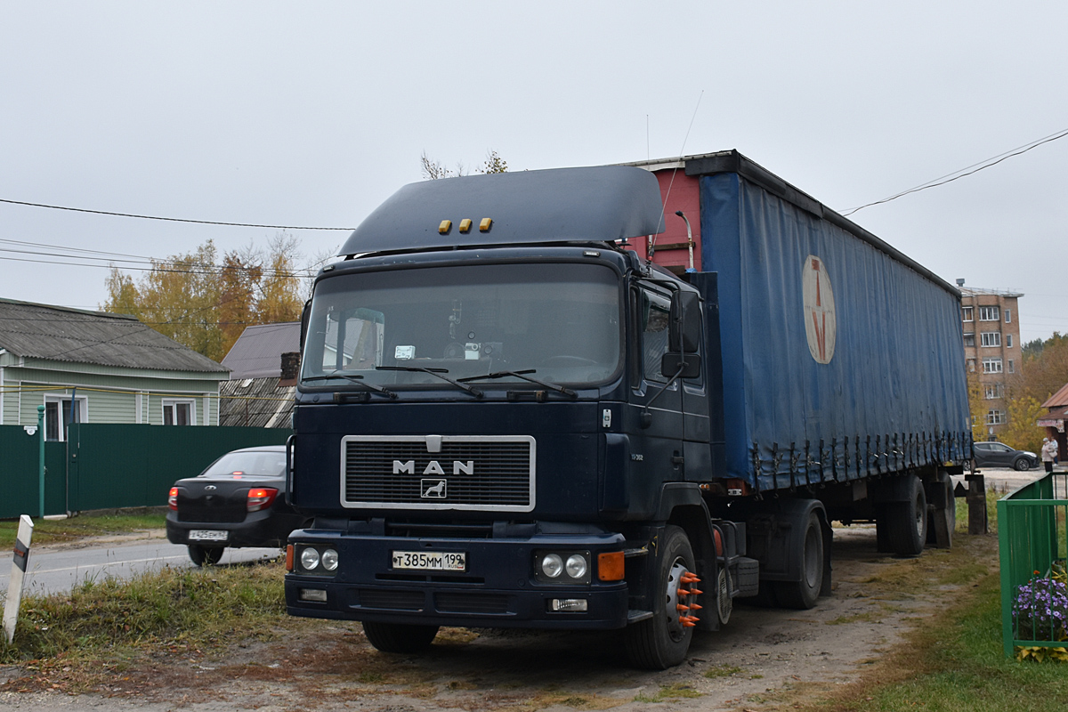 Рязанская область, № Т 385 ММ 199 — MAN F90 19.xxx (общая)
