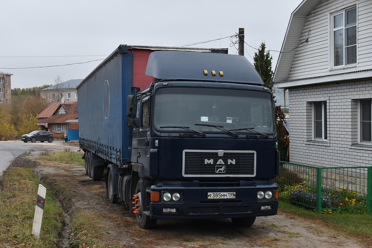 Рязанская область, № Т 385 ММ 199 — MAN F90 19.xxx (общая)