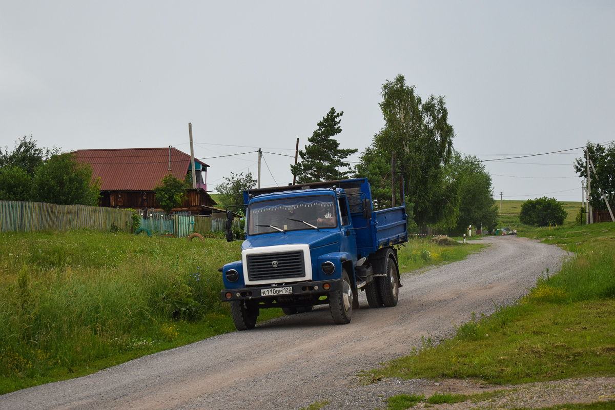 Алтайский край, № А 110 ВМ 122 — ГАЗ-3309