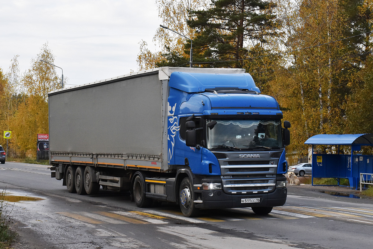 Удмуртия, № К 511 СС 18 — Scania ('2004) P340