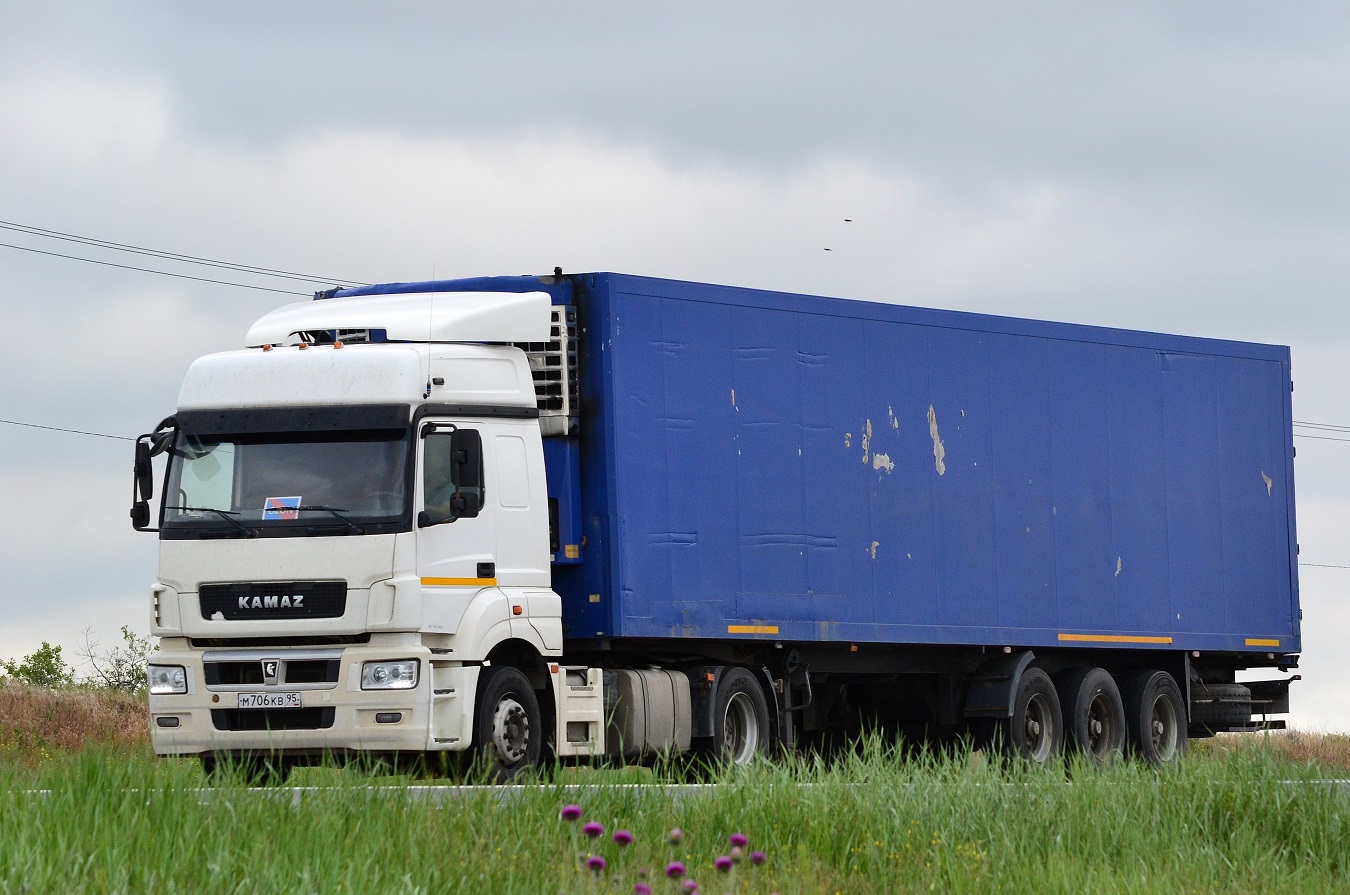 Чечня, № М 706 КВ 95 — КамАЗ-5490-S5(87)