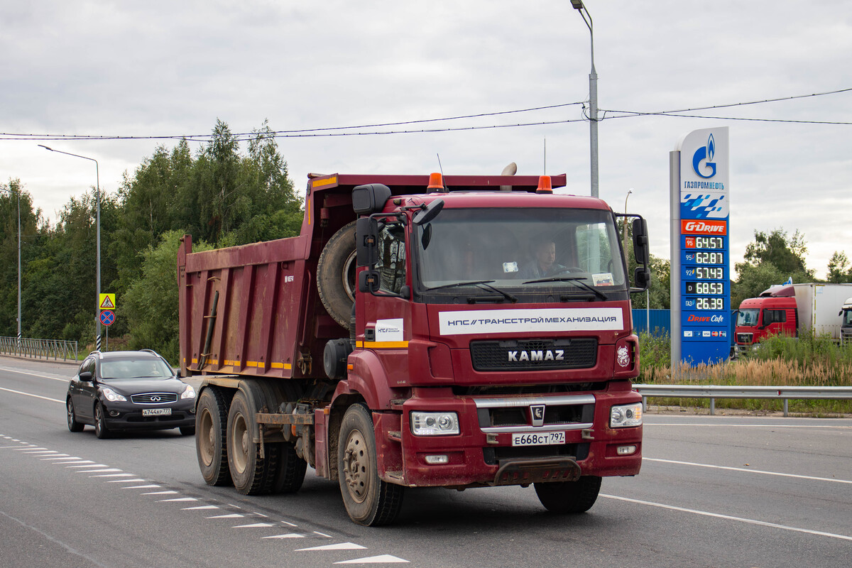 Москва, № Е 668 СТ 797 — КамАЗ-6580-S5(87)