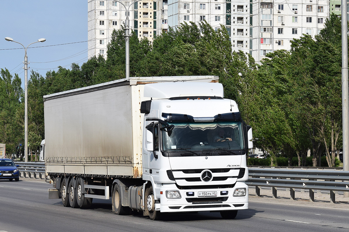 Кировская область, № У 150 РК 43 — Mercedes-Benz Actros '09 1841 [Z9M]