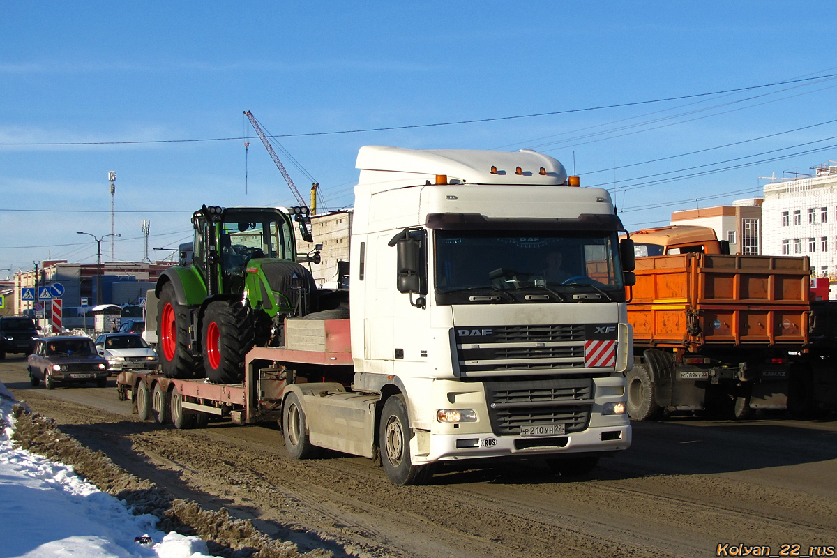 Алтайский край, № Р 210 УН 22 — DAF XF95 FT; Новая техника (Алтайский край)