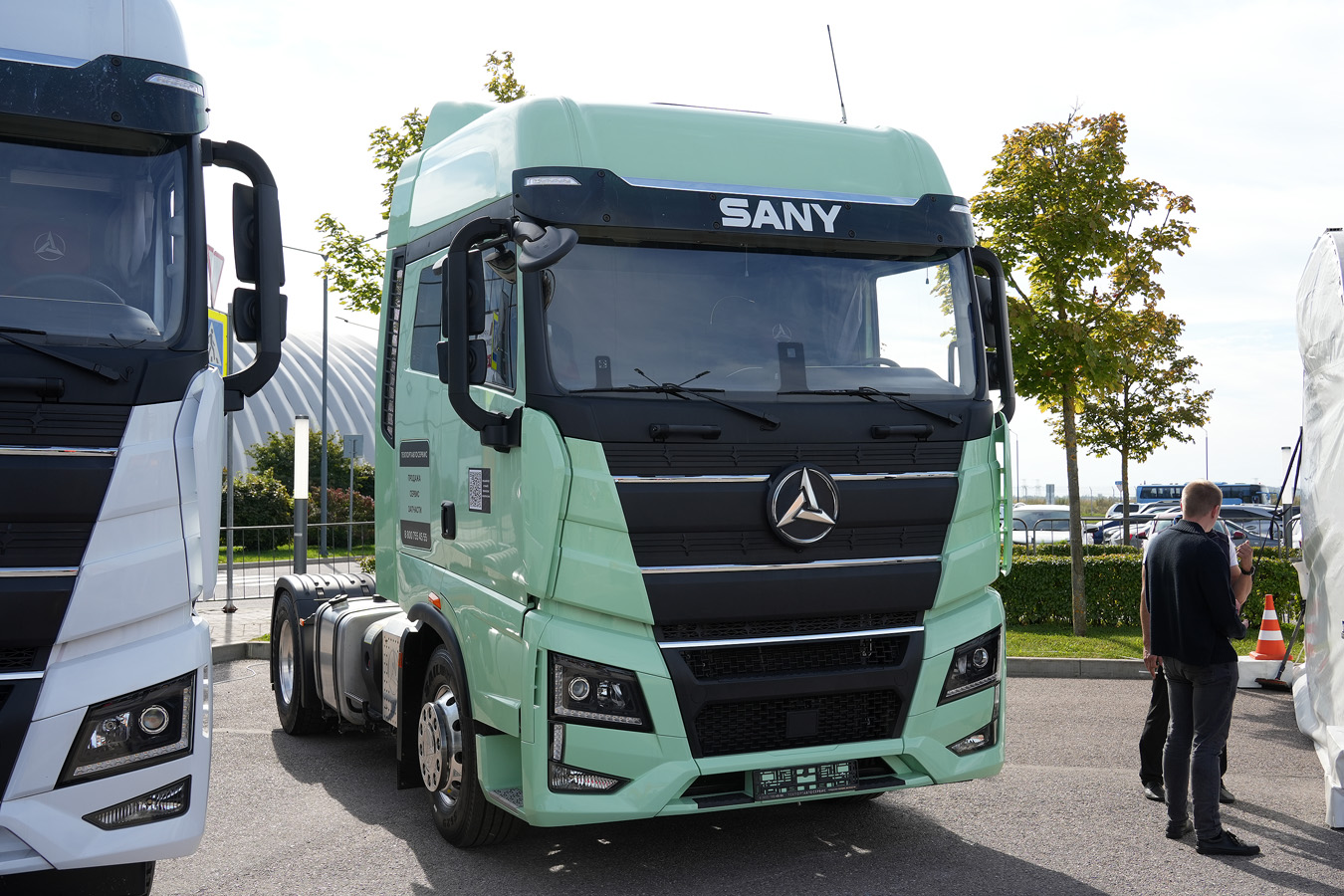 Санкт-Петербург, № (78) Б/Н 0129 — SANY D495 HQC4180; Санкт-Петербург — Автомобили без номеров; Санкт-Петербург — Новые автомобили; Санкт-Петербург — Выставка "Eurasian Construction Technology" (10-12.09.2025)