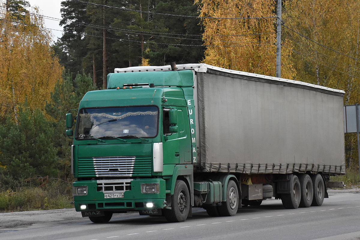 Владимирская область, № Е 421 РХ 33 — МАЗ-544008