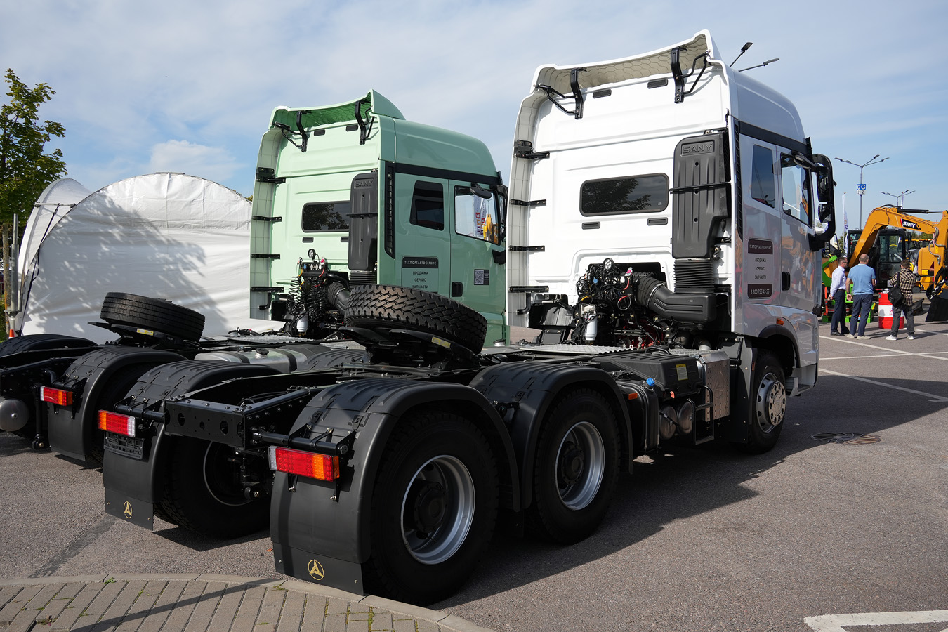 Санкт-Петербург, № (78) Б/Н 0131 — SANY D525 HQC4250; Санкт-Петербург — Автомобили без номеров; Санкт-Петербург — Новые автомобили; Санкт-Петербург — Выставка "Eurasian Construction Technology" (10-12.09.2025)